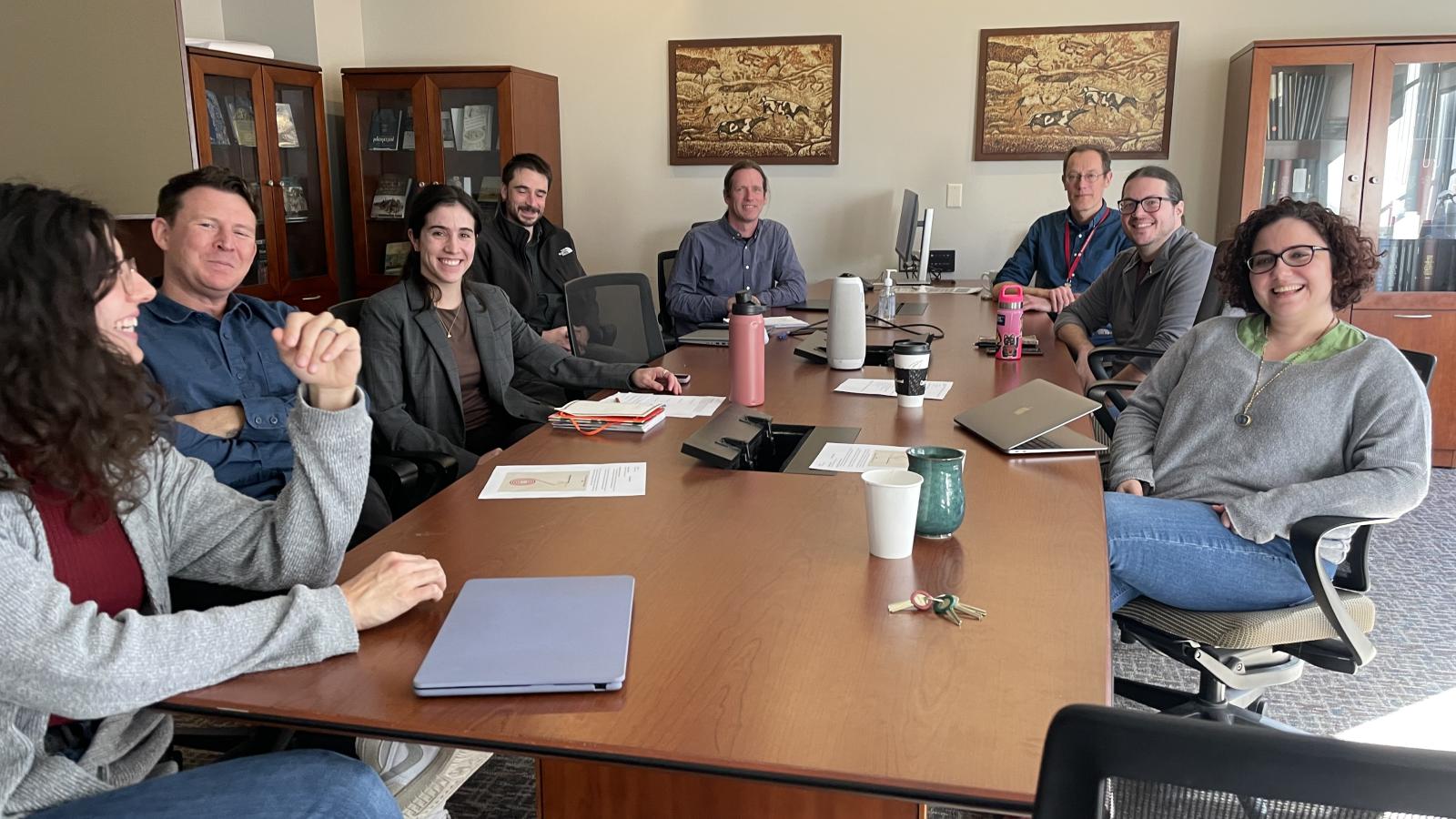 SES meeting in our seminar room.